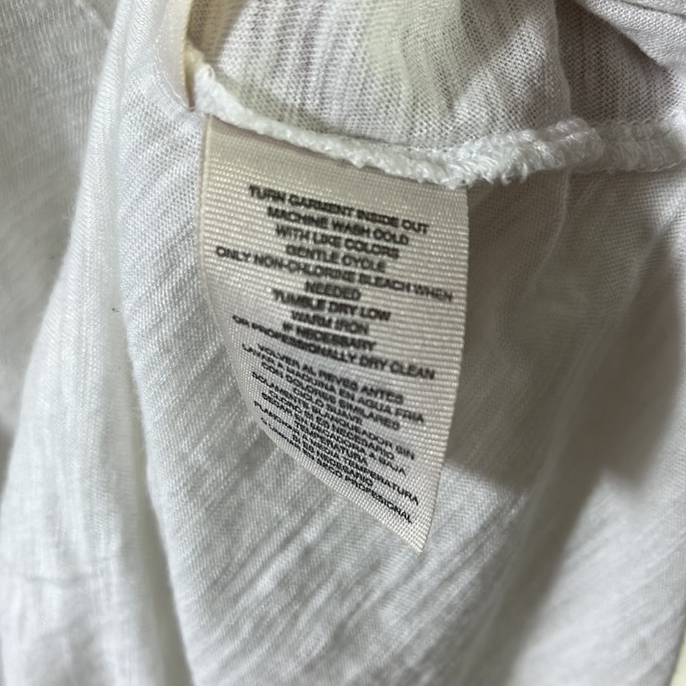 🆕RACHEL Rachel Roy>Tissue blouson tunic cotton tee NWOT - Picture 7 of 7